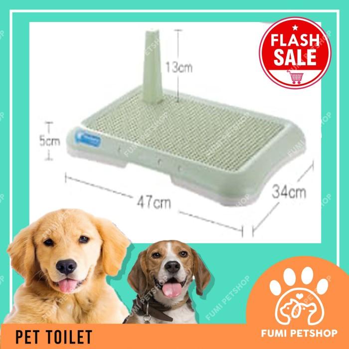 PET TOILET NOONA TRAY ANJING SIZE S - Toilet Anjing Kucing Hewan