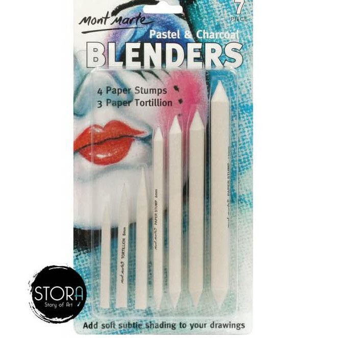 

Y66758➲ Mont Marte Blenders (Dusel) Charcoal/Pencil/Pastel