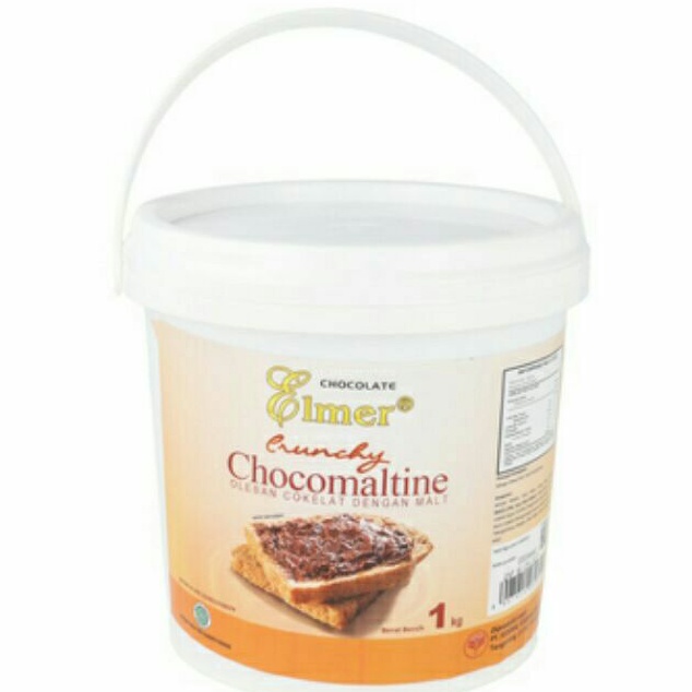 

Elmer Crunch Chocomaltine 250 gr selai coklat olesan roti/filling