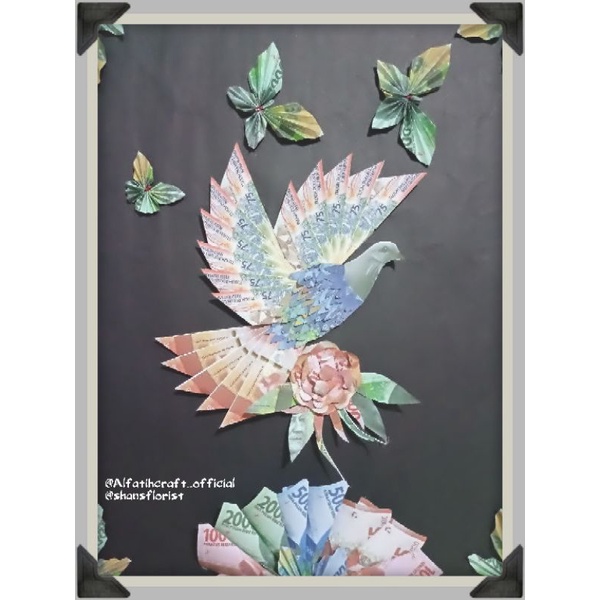 Mahar bentuk burung untuk pernikahan