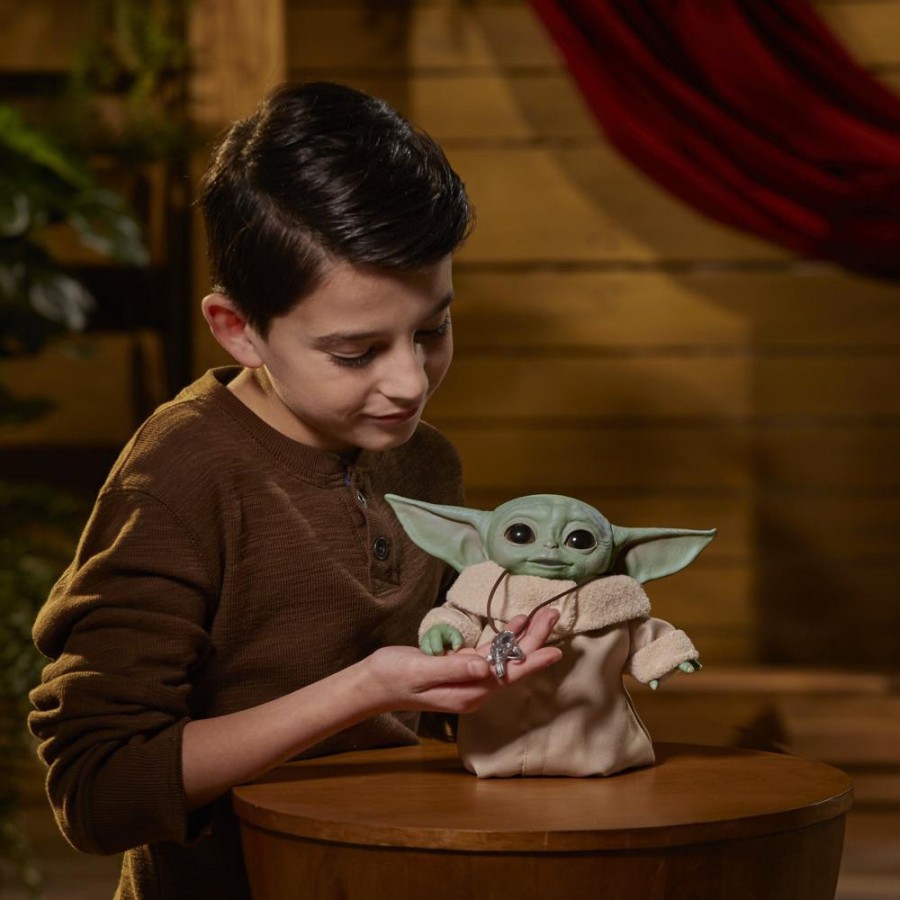 Mandalorian Star Wars The Child Baby Yoda Animatronic Hasbro Shopee Indonesia
