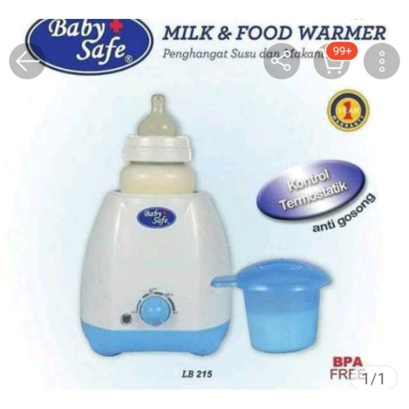 penghangat susu dan makanan bayi pensteril botol bayi