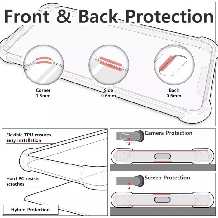 Soft Case Vivi S1 Pro Casing Cover HP Original Premium Woven Silicone