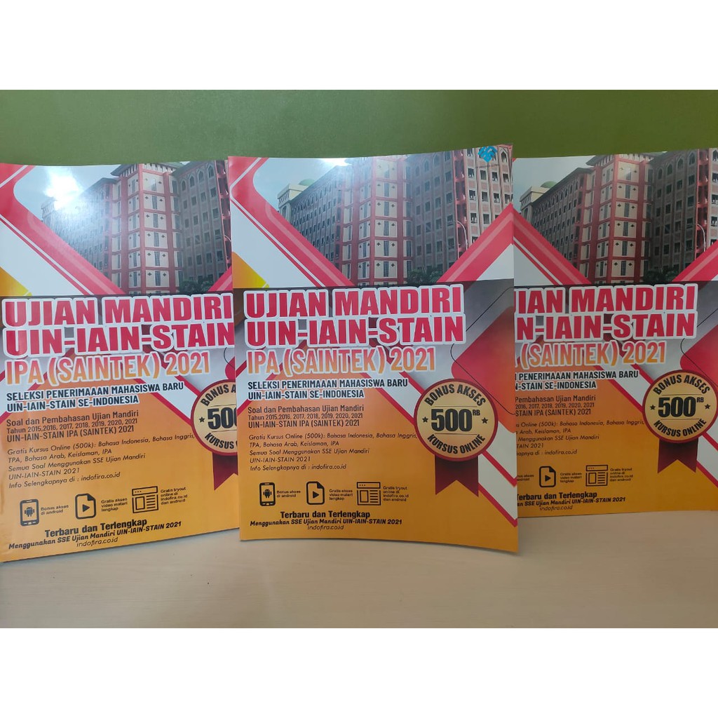 Buku Ujian Mandiri Ipa Uin Iain Stain Soal Ujian Mandiri Uin Iain Stain 2021 Saintek Shopee Indonesia