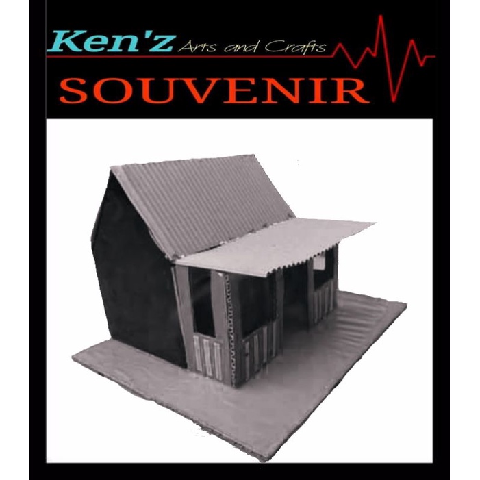 Jual RUMAH ADAT BETAWI... prakarya kardus / mainan edukasi / kerajinan