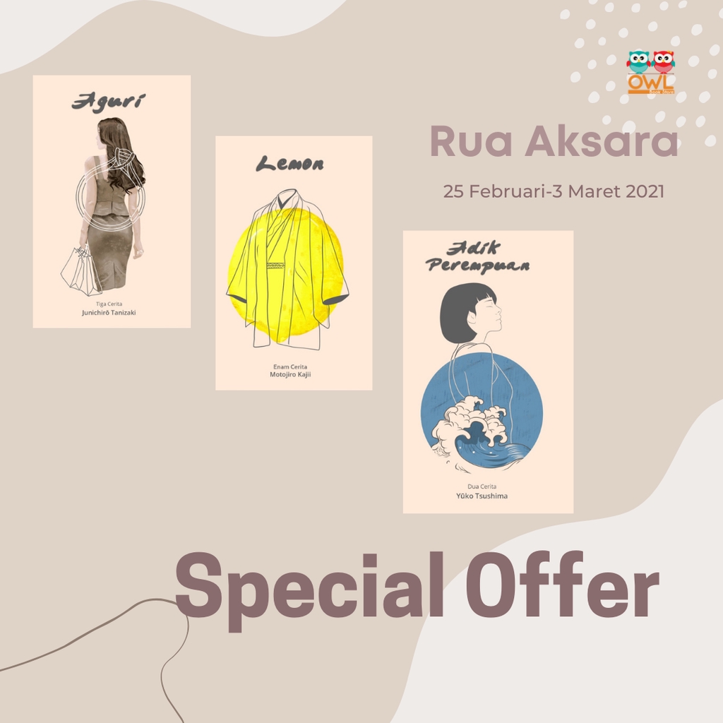 

Klasik Jepang by Rua Aksara+2 bookmark Owl