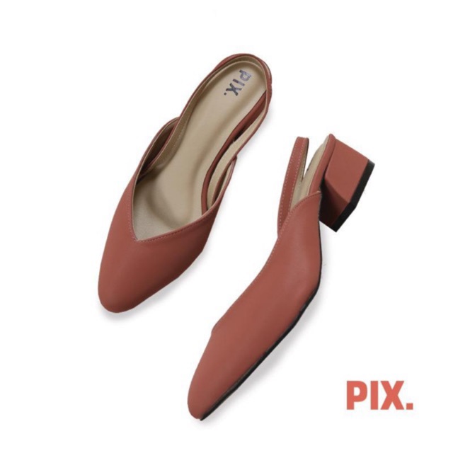 

[DEFECT] PixFootwear Pink Tide Heels Shoes - Sepatu Hak Wanita