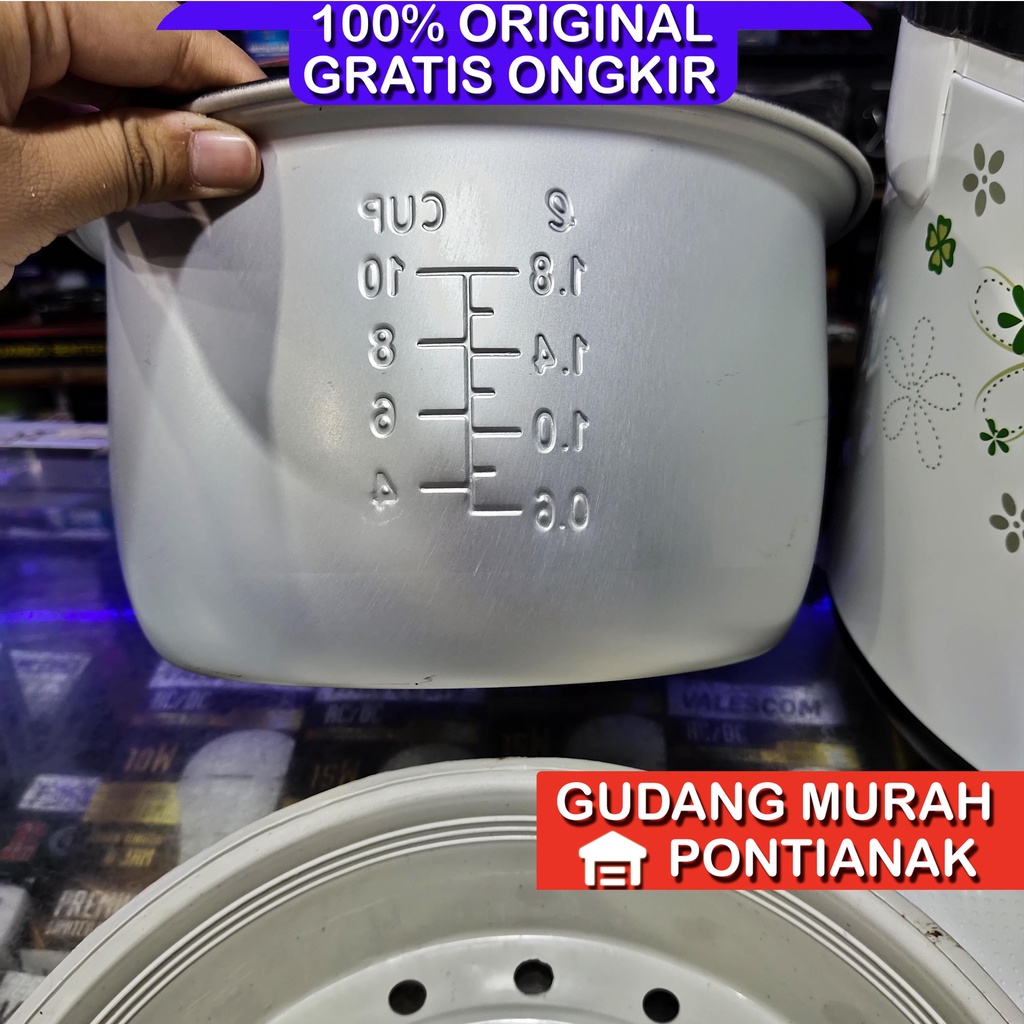 Ricecooker Trisonic 1,8liter magiccom magic kom langsung penghangat