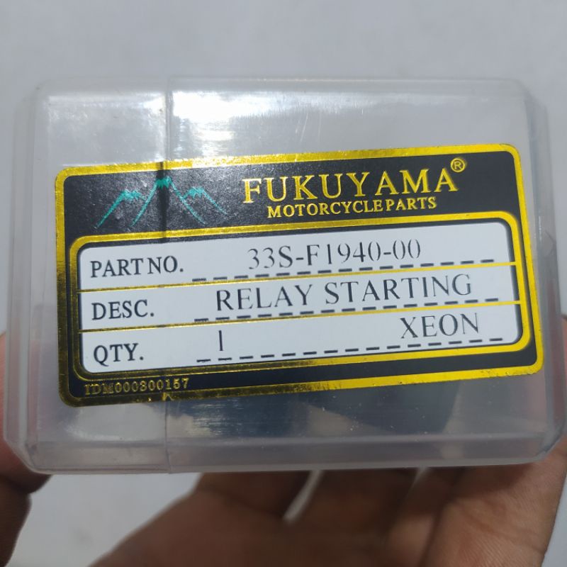 BENDIK STATER RELAY STATER BYSON/XEON DUKUYAMA