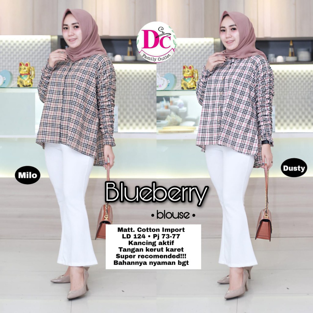 BLUEBERRY BLOUSE DC D64