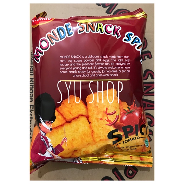 

Monde Serena Snack Spicy Tomato Baru New 50 gr