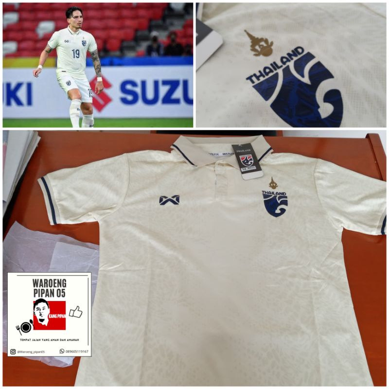 jersey timnas thailand away AFF 2020