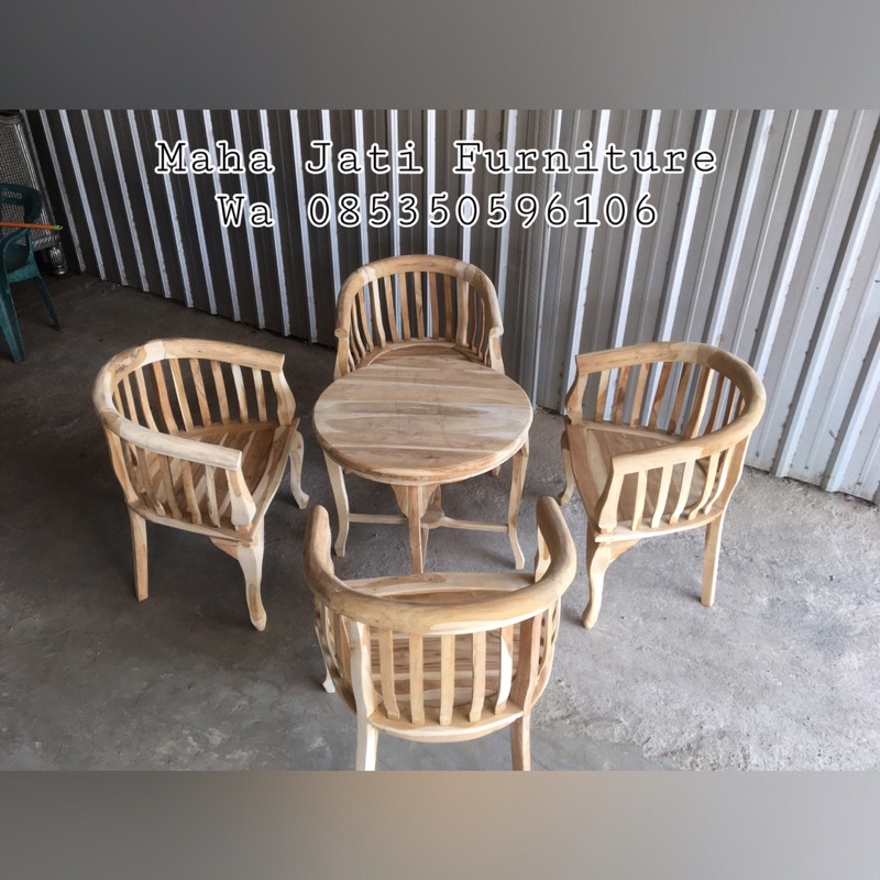 set Kursi teras betawi murah, Kursi betawi jati, bangku tamu set betawi
