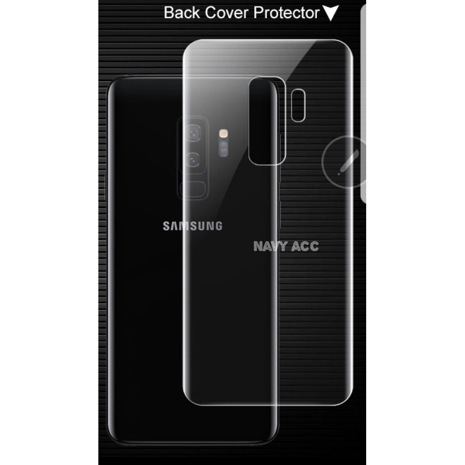 Screen Protector Back Samsung S9 - Anti Shock - Antigores Belakang Samsung S9