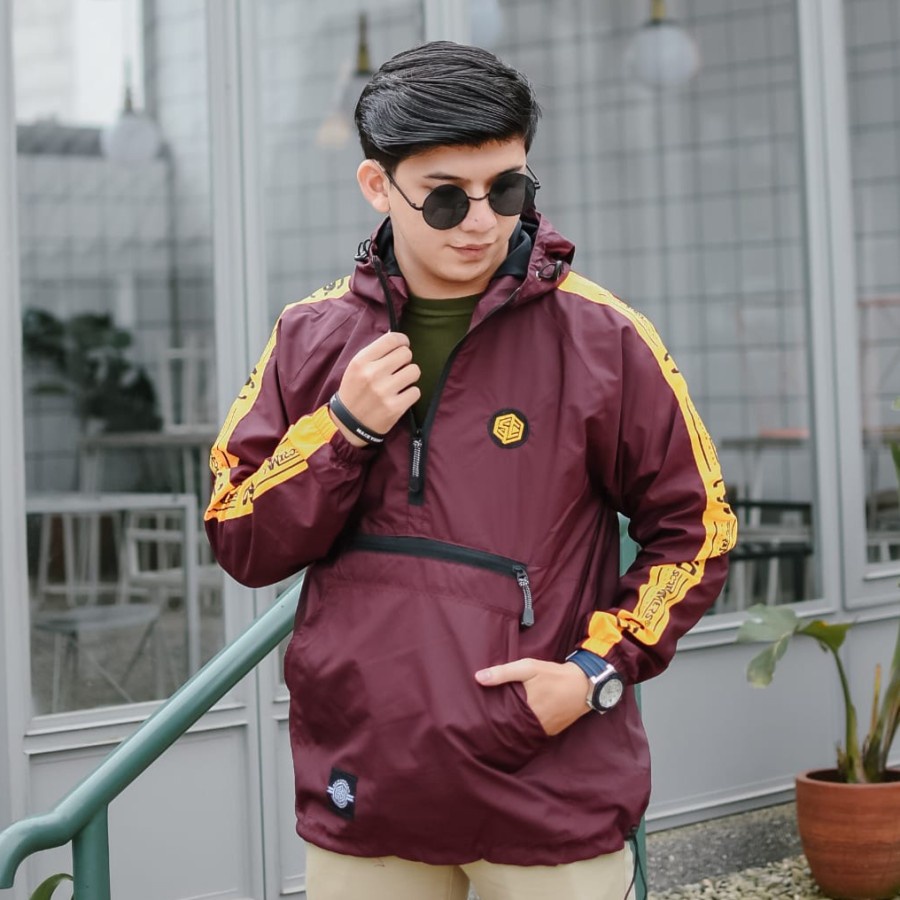 Jaket pria hoodie parasut outwear fashion pria import jaket wanita T6W9 jacket best seller Jaket Out