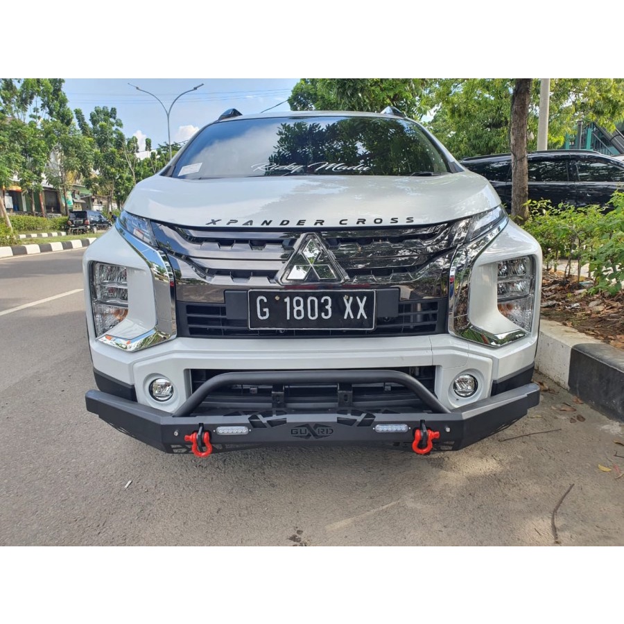 PAKET TANDUK CROOSGUARD BANTENG PLUS TOWING DEFENDER UNIVERSAL