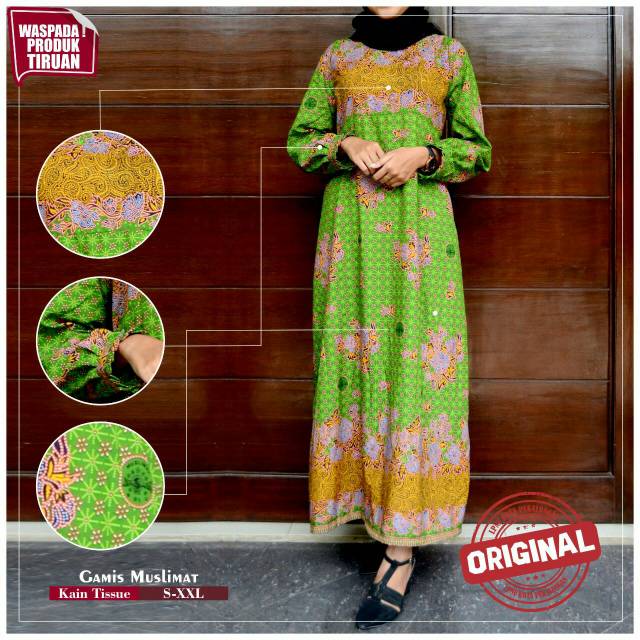 GAMIS MUSLIMAT NU ,ORIGINAL PRODUK