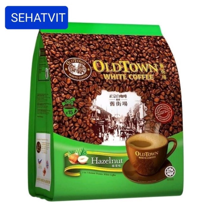 

OldTown White Coffee Old town Malaysia Hazelnut 3in1 kopi 15 sachet