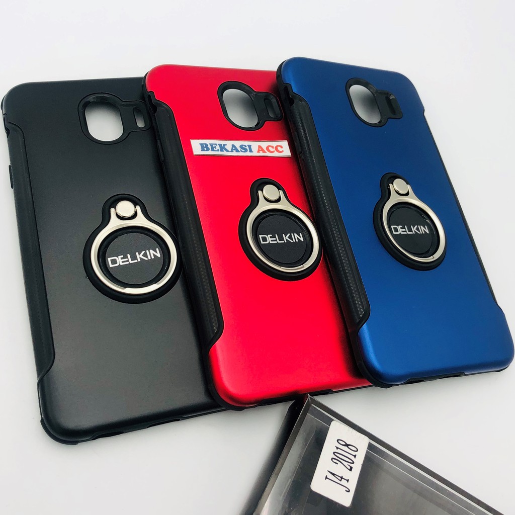 CASE SAMSUNG J4 2018 DELKIN RING / CASE RING SAMSUNG J4 2018