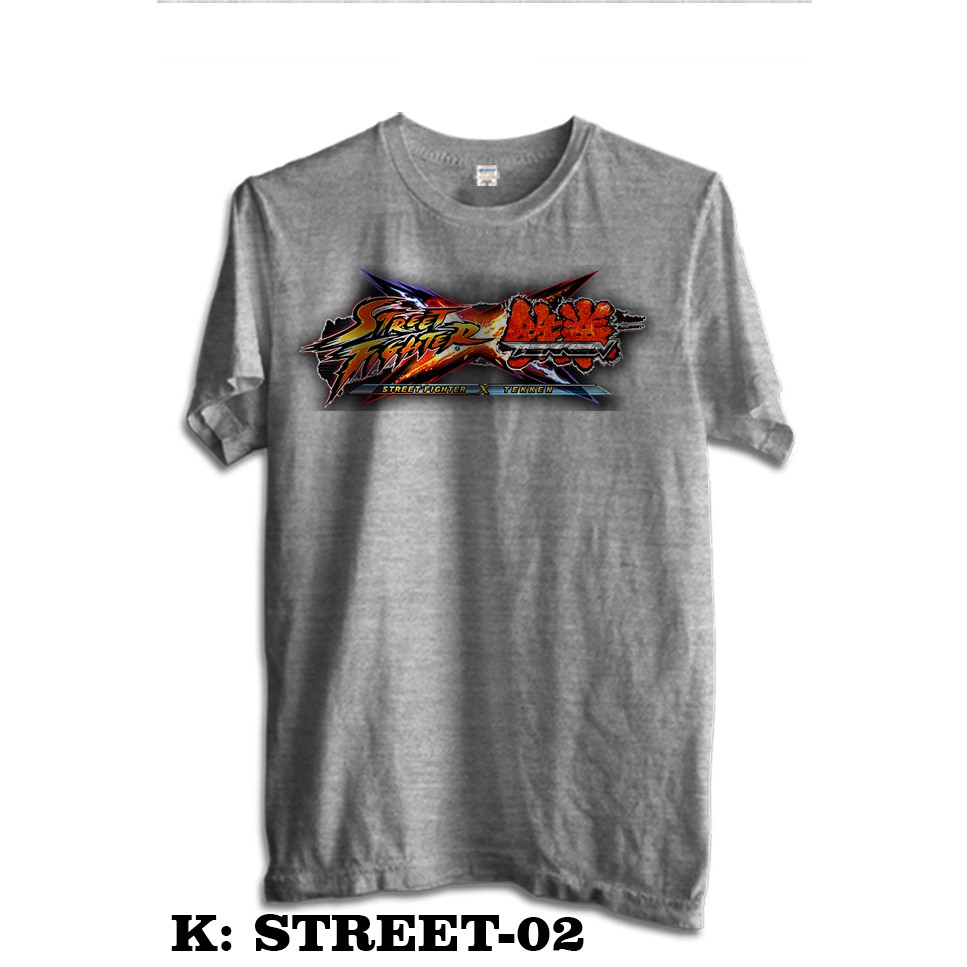 KAOS STREET FIGHTER TSHIRT FILM STREET FIGHTER 02