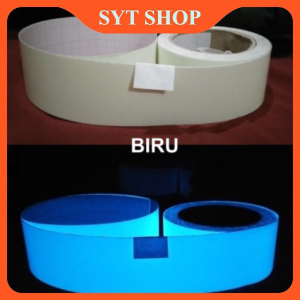 

SOLASI STICKER TAPE GLOW IN THE DARK ( NYALA DALAM GELAP ) LEBAR 5 CM-Syt056