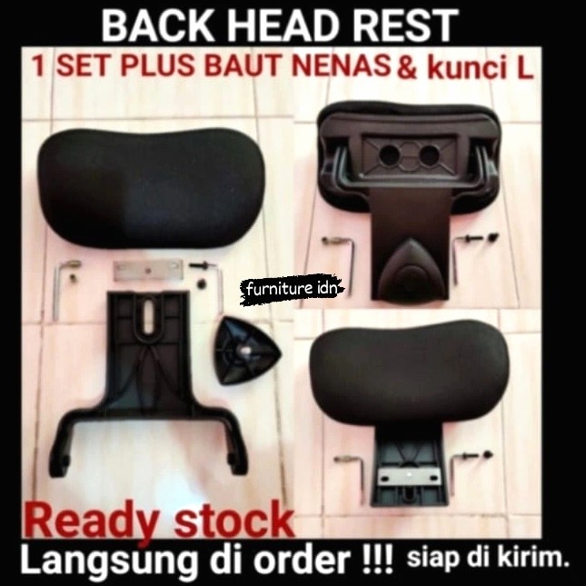 Headrest Sandaran Kepala Kursi Kantor