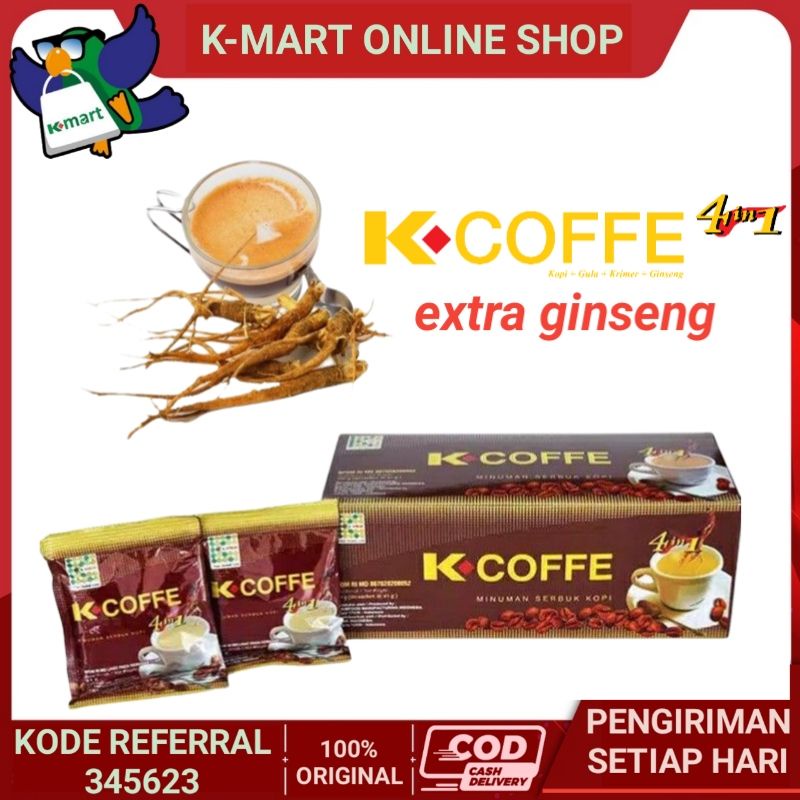

K-COFFE 4 IN 1 K-LINK KOPI EXTRA GINSENG ORIGINAL