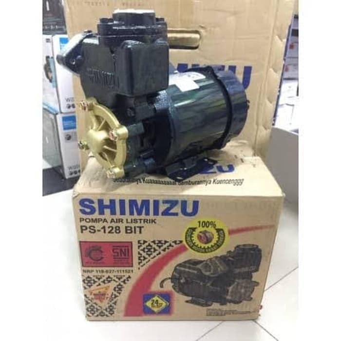 Pompa Air SHIMIZU PS-128 BIT 125W 125 Watt Manual Non Auto PS 128 BIT