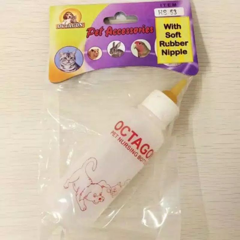 Octagin Pet Nursing Bootle / Botol Dot susu anjing kucing