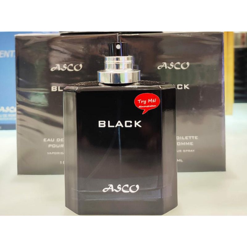 Parfum Asco /Asco black / Parfum pria asco / parfums cowok / kemasan baru / kemasan lama