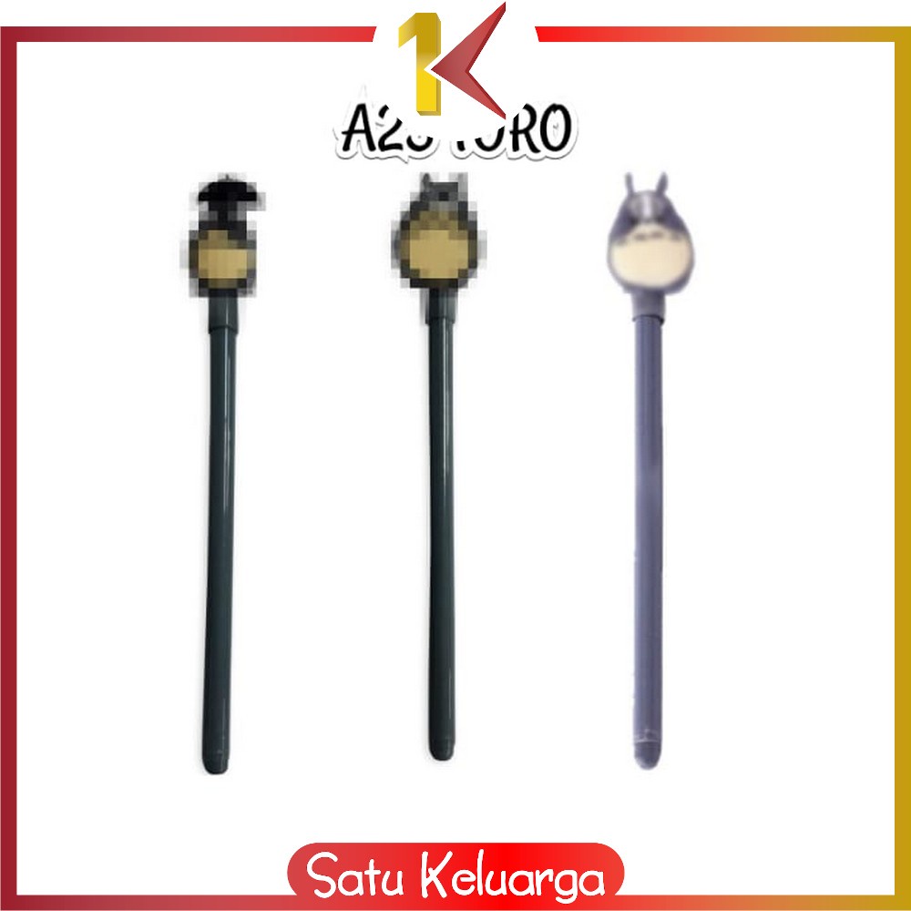 SK-A7 Pena Hamburger Cartoon/Pulpen Burger Unik/Pen Burger Kartun Line Stationary-A23 TOTORO
