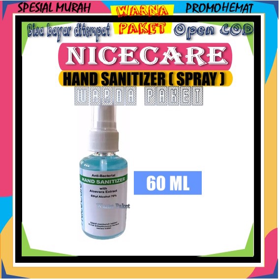 NiceCare Hand Sanitizer 60ml Spray