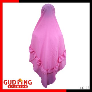 Jilbab Kerudung Rempel Jumbo Polos - JLB 52