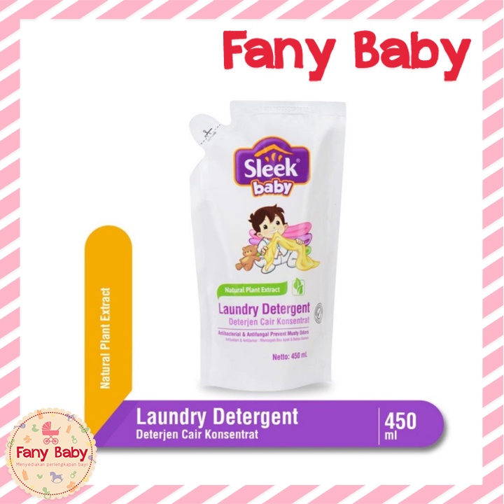 SLEEK BABY LAUNDRY DETERGENT 450ML REFILL