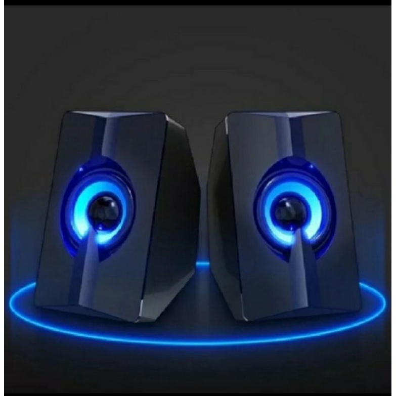 SKU-1251 SPEAKER GAMING T-WOLF S5 RGB SUARA BAGUS TWOLF SPEAKER LED