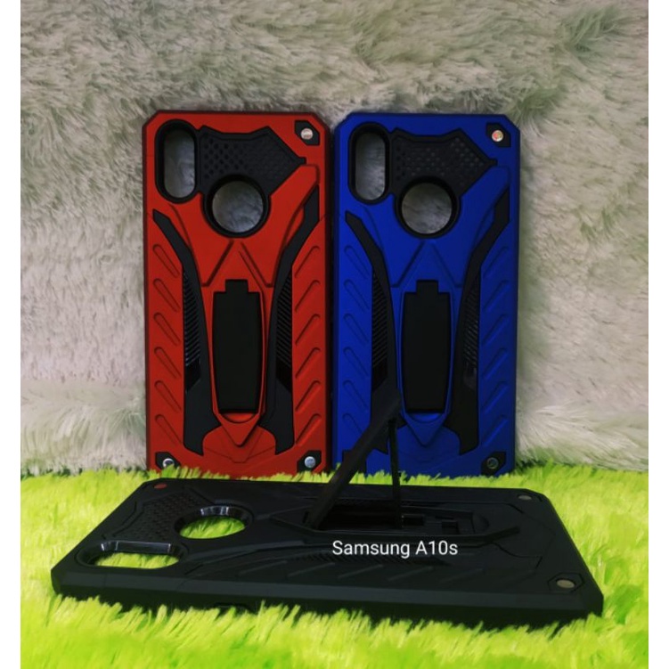 Phantom Case Robot Case Samsung A10s Stand Iron Robot (MAO)