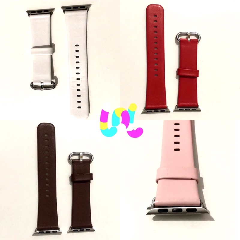 Strap Kulit Apple Watch IWO HW T500 38mm 40mm