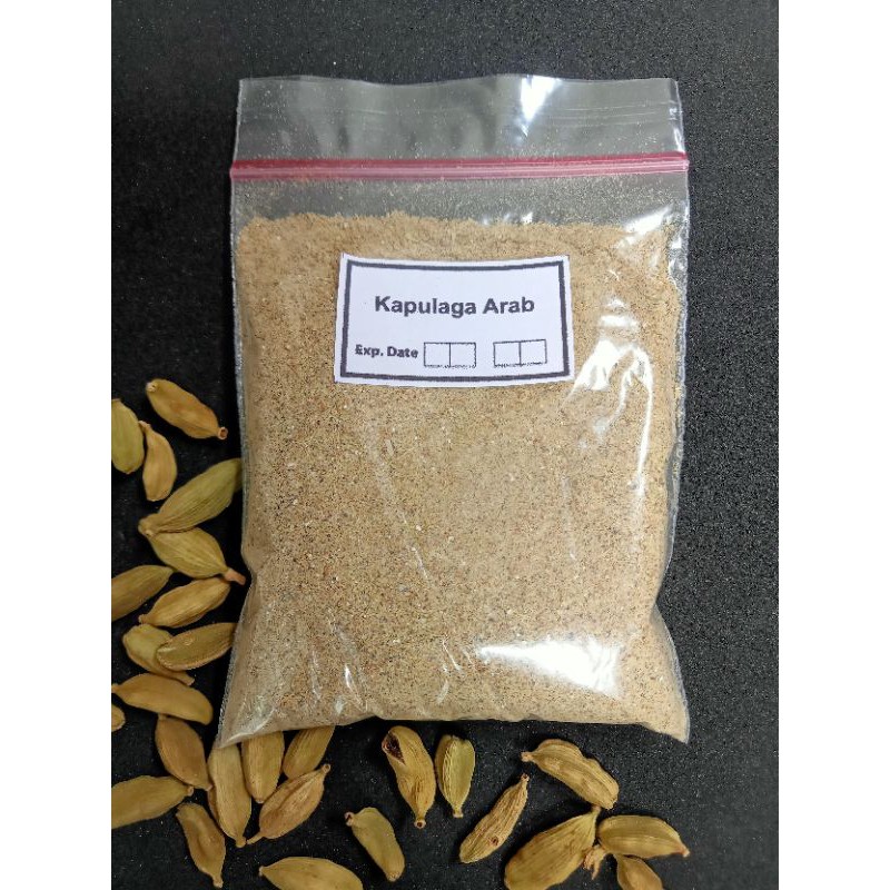 

Bubuk Kapulaga Arab berat 25gr 100%asli
