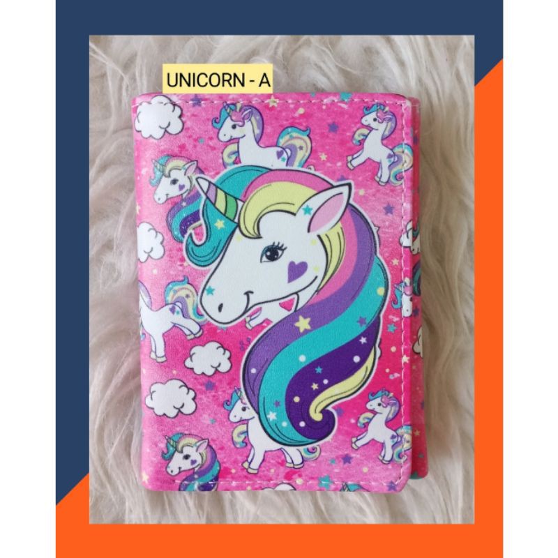 Dompet Lipat Anak Unicorn