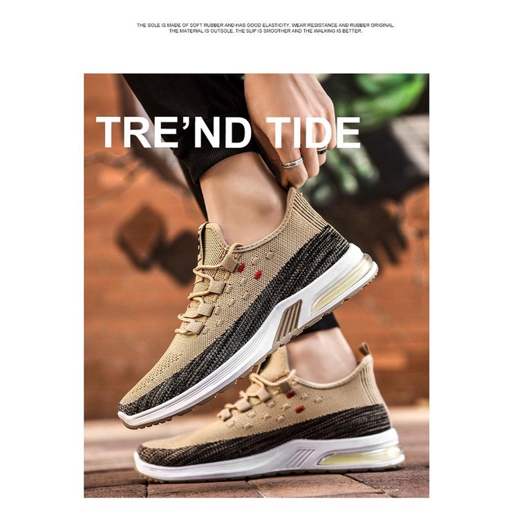 [ESSE] Import Sepatu Sneakers Keren  Fashion Casual Sepatu Pria  003