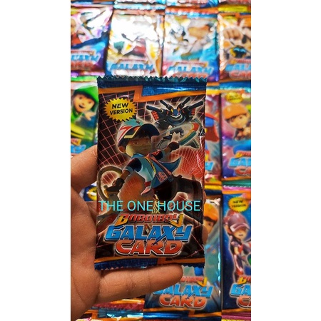 KARTU BOBOIBOY TRADING CARD BOBOIBOY GALAXY CARD ISI 10PCS/BUNGKUS