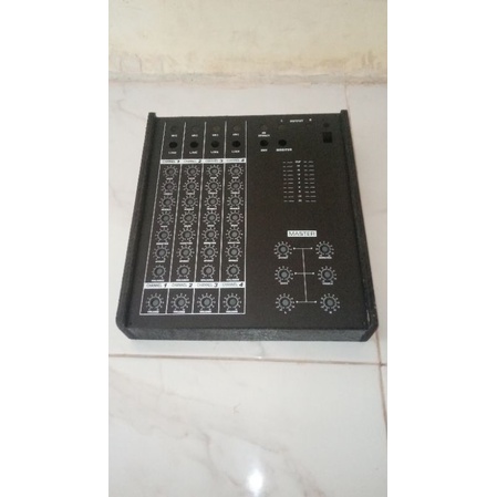Panel Mixer 4 ch plus Box tanpa USB