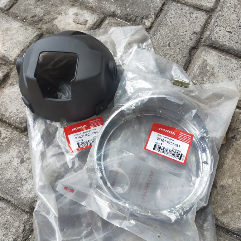 Batok tiger tirev set ring lampu original Honda