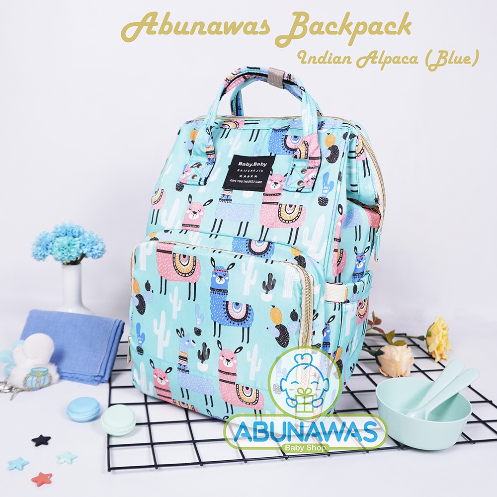 Tas Bayi Baby Diaper Bag Backpack Asi / Tas Backpack Bayi Import