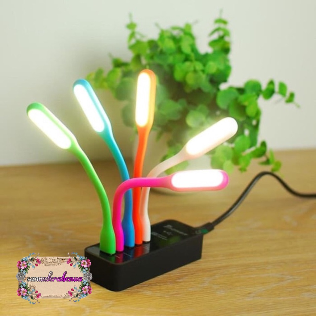 LAMPU LED SIKAT GIGI USB FLEXIBEL Emergensi/BACA/TIDUR/Emergeny Lamp TERANG NON PACKING ORIGINAL SB2971