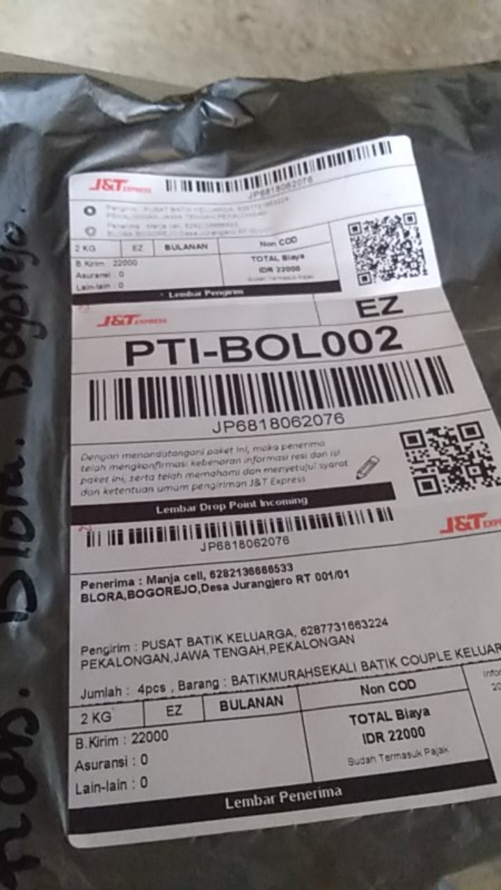 Batikmurahsekali Batik Couple Keluarga Motif  Gentong