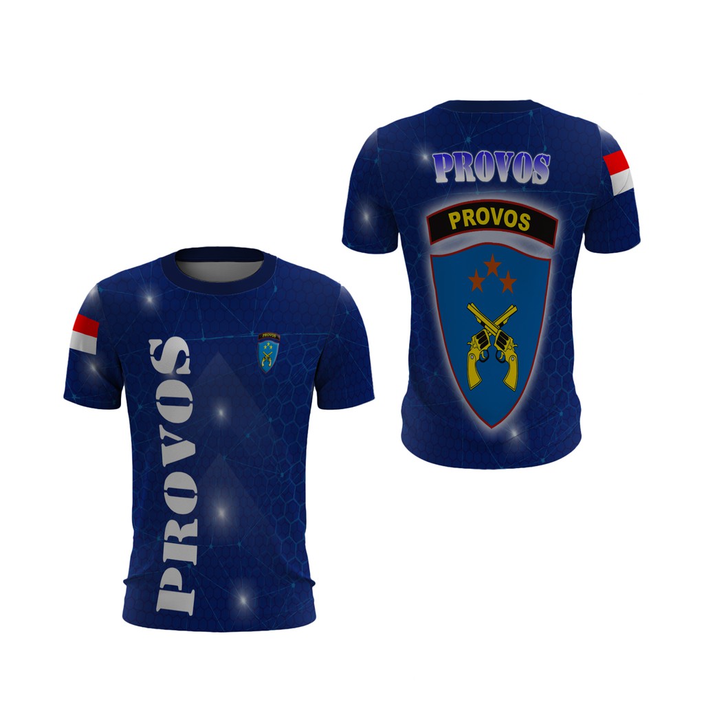 Kaos Provos | Kaos Provos Pria | Kaos Provos Polri | Kaos Provos Lengan Pendek [Riashop]