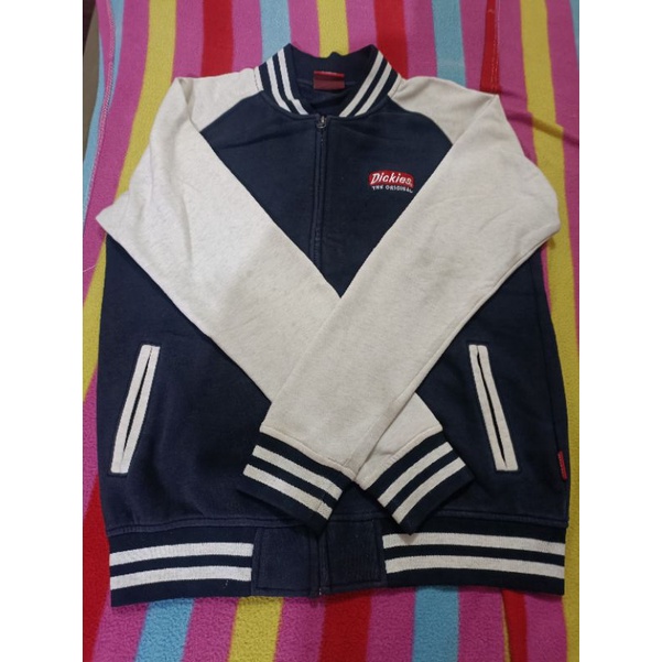 Jaket Varsity Dickies size s-medium (navy)
