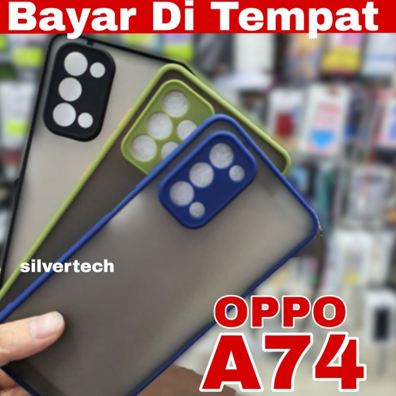 Kesing OPPO A74 4G A74 5G A95 Softcase silikon oppo Series