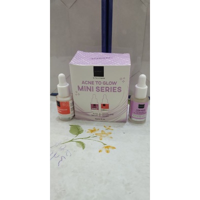 scarlett acne serum mini series